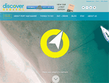 Tablet Screenshot of discoverportmacquarie.com.au